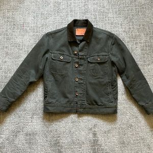 Taylor Stitch green canvas jacket